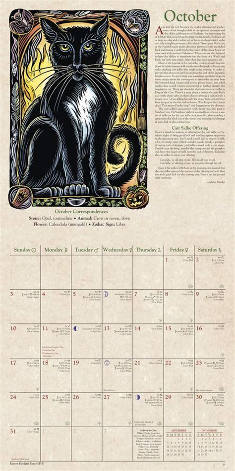 Wiccan calendar 2022